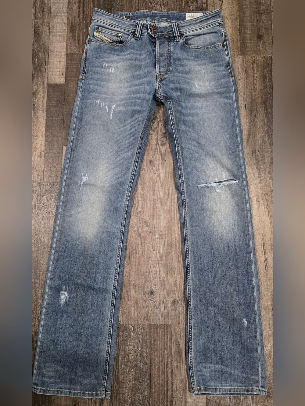 BrandNew Vintage Diesel Industry DNA Viker-R-Box  Stretch Regular Straight Jeans